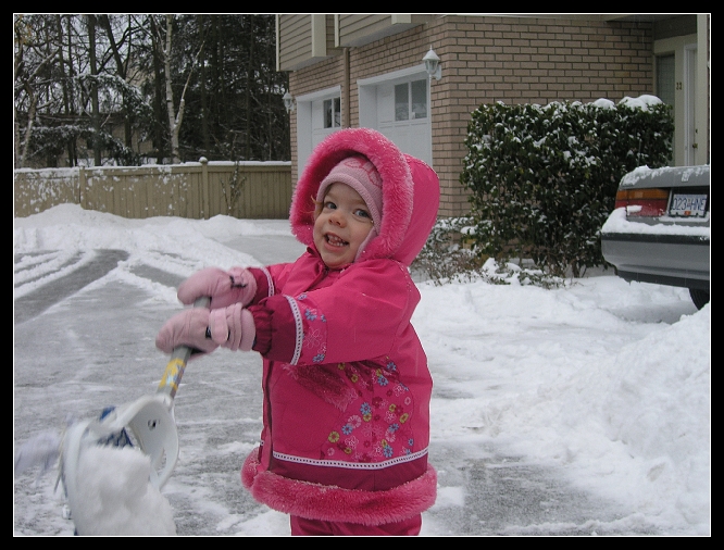 Shovelling